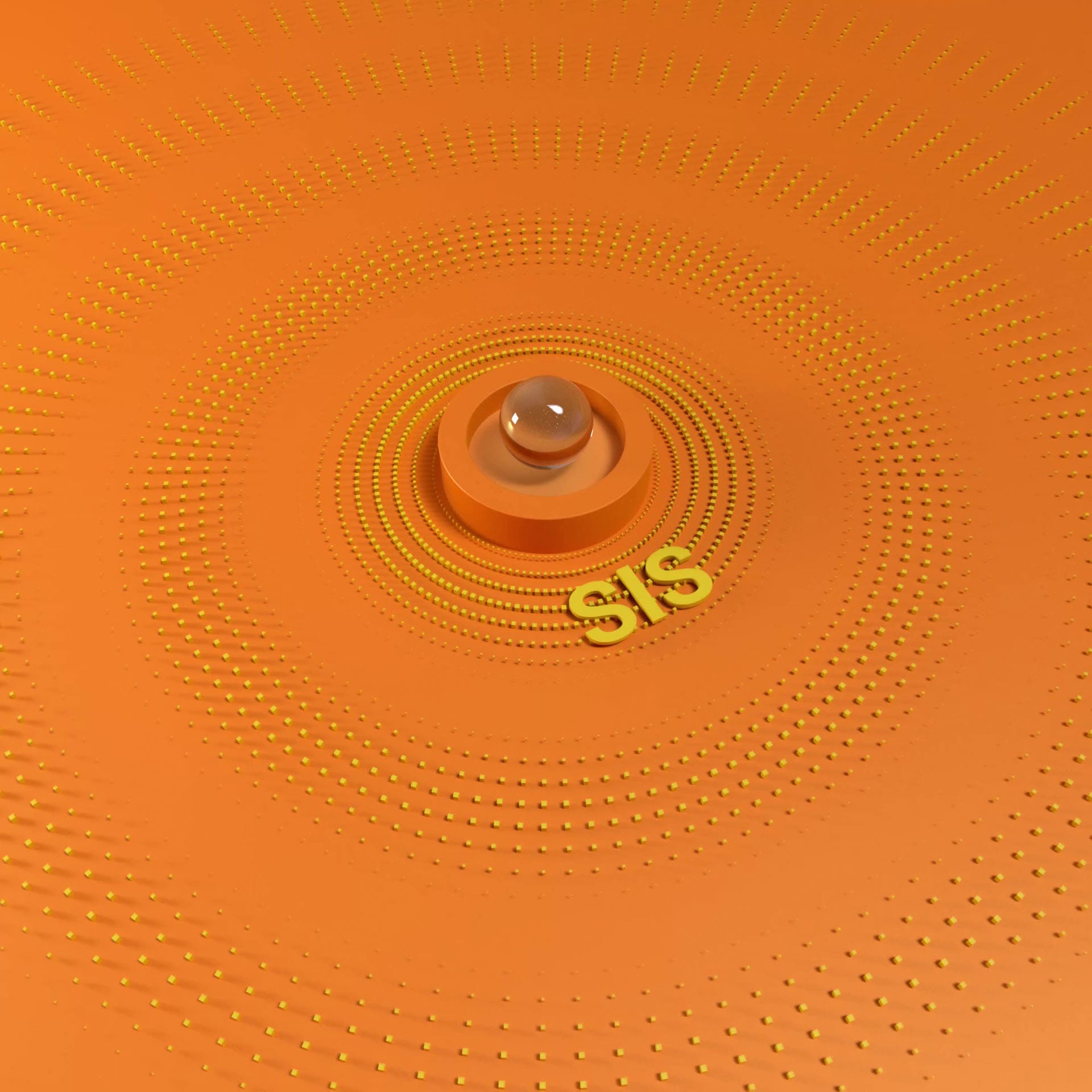 Billes de data en animation 3D pour la transformation digitale de Sonepar