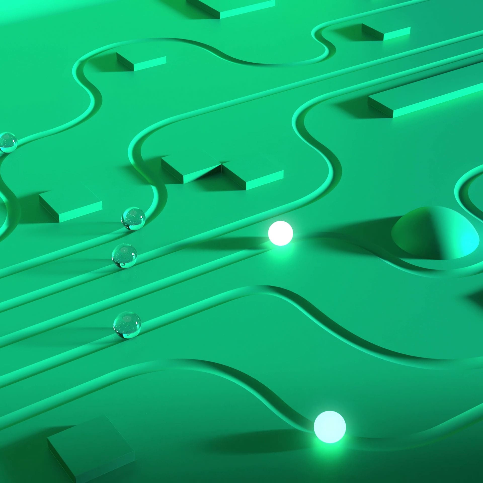 Animation 3D premium illustrant la data management chez Sonepar